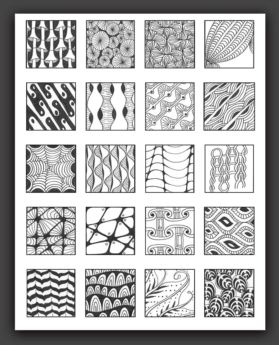 素材|线描基础组合图集,对绘画大有帮助!一定要收藏起来