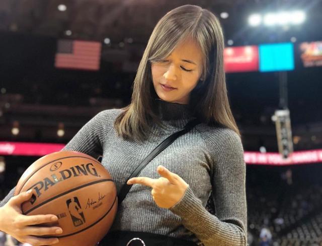 nba中国女记者有哪些(宫河麻耶，作为NBA的女记者，符合你生活中的女神形象吗？)