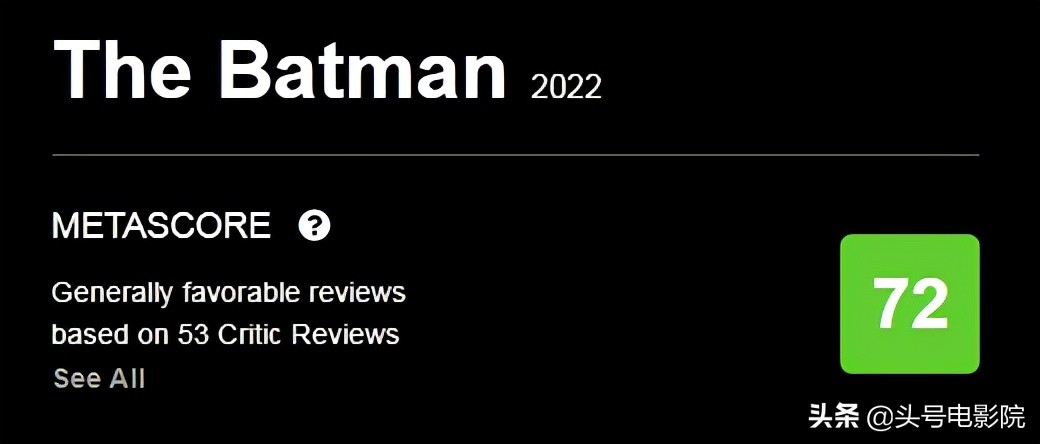 影评人打100分！《新蝙蝠侠》拍成犯罪片，比诺兰黑暗骑士还黑暗