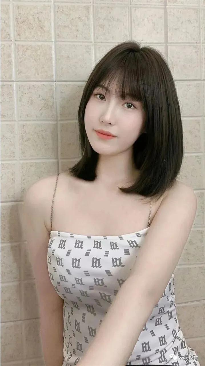 女生八字刘海 八字刘海配短发 - 时代开运网