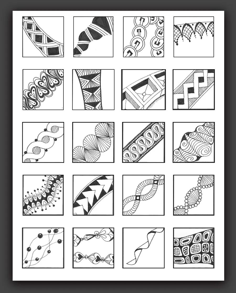 素材|线描基础组合图集,对绘画大有帮助!一定要收藏起来