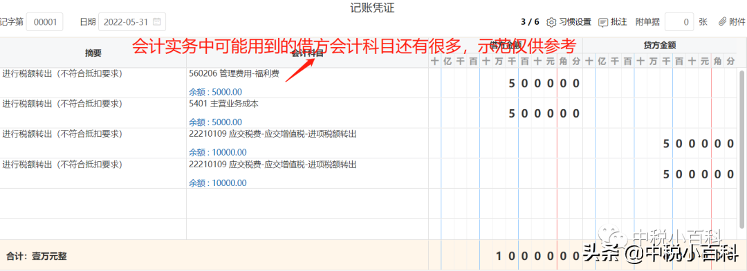 留抵退稅會計分錄