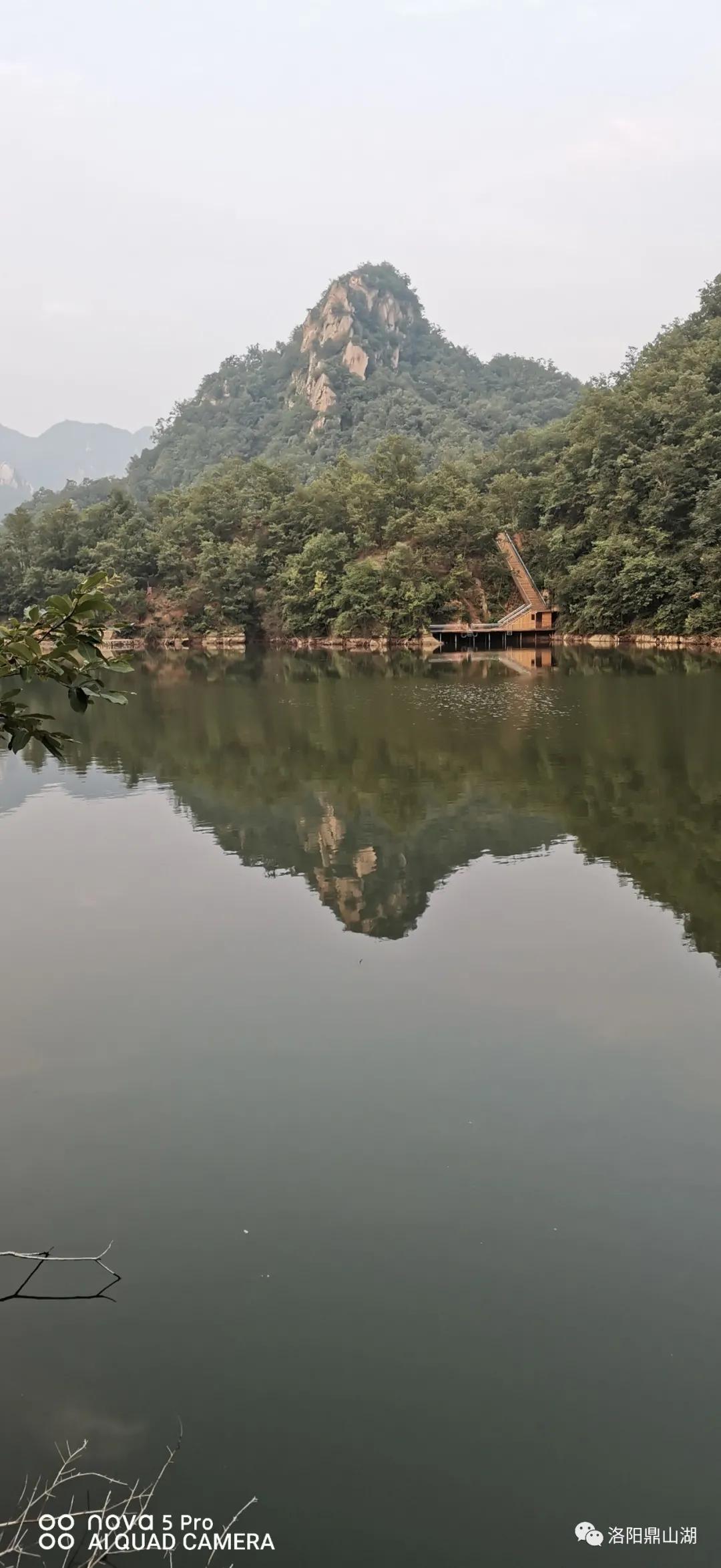 洛阳鼎山湖：湖光山色，天光云影