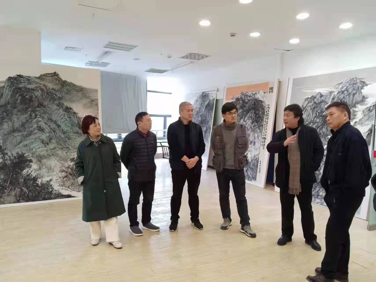 阳信：两位青年画家第二次在温州举办大型中国画作品展