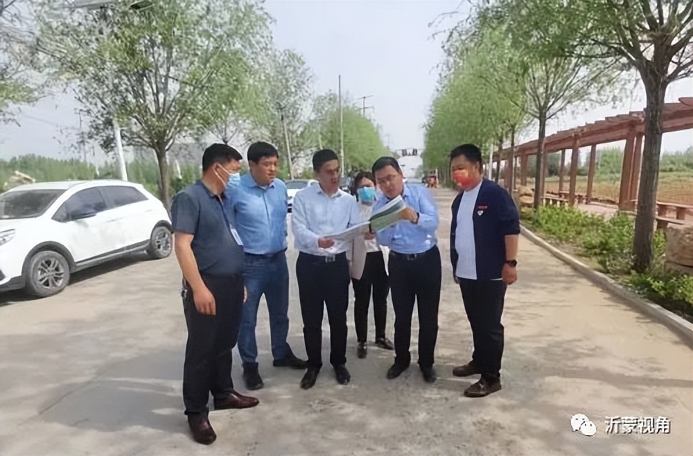 市派平邑县第一书记到温水调研第一书记乡村振兴示范片区建设工作