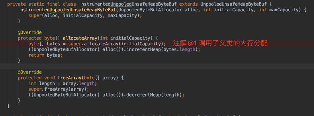 Netty非池化内存分配