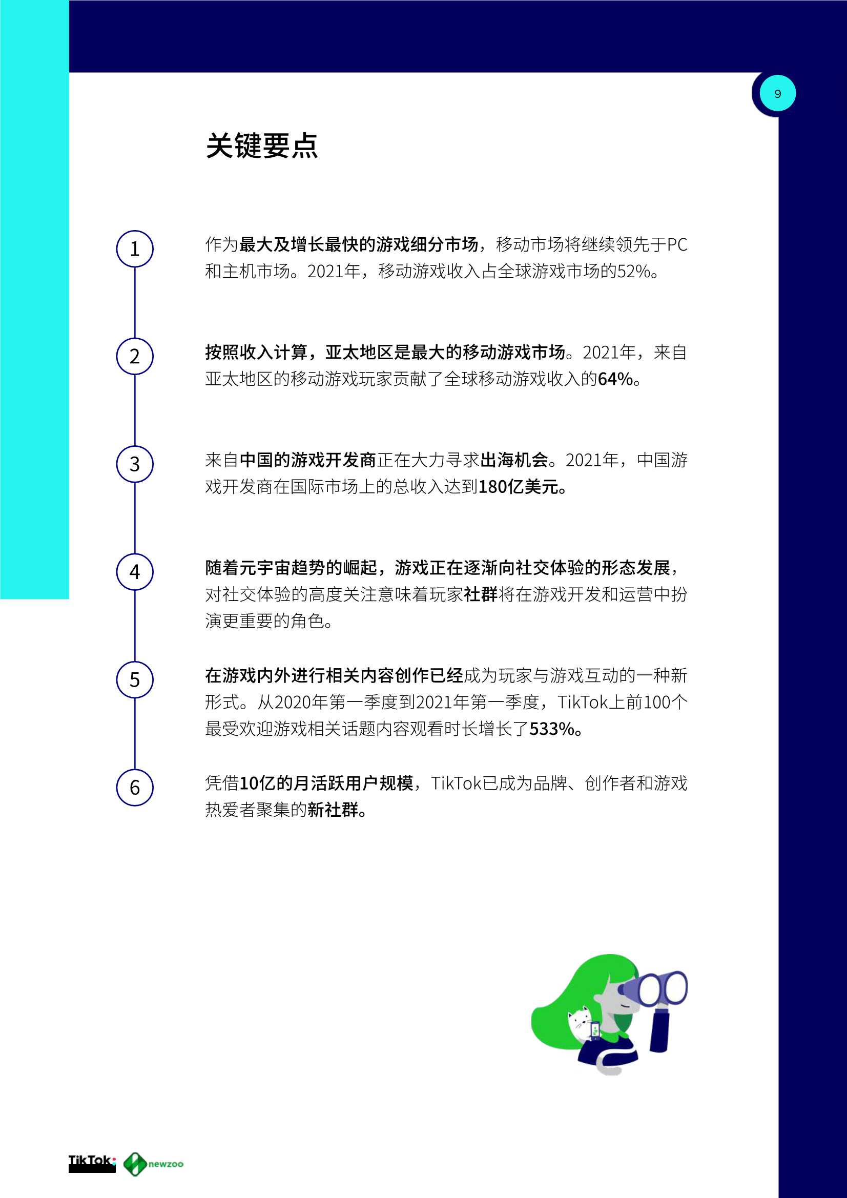 2021全球移动游戏玩家白皮书（TikTok&newzoo）