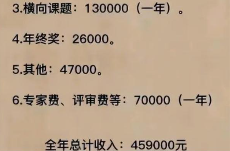 985高校副教授晒工资，年薪让人羡慕，网友：公积金是我的月薪
