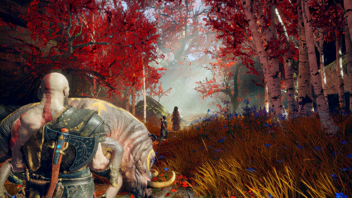 战神4 pc版初体验，个人感觉大镖客2当年有点委屈