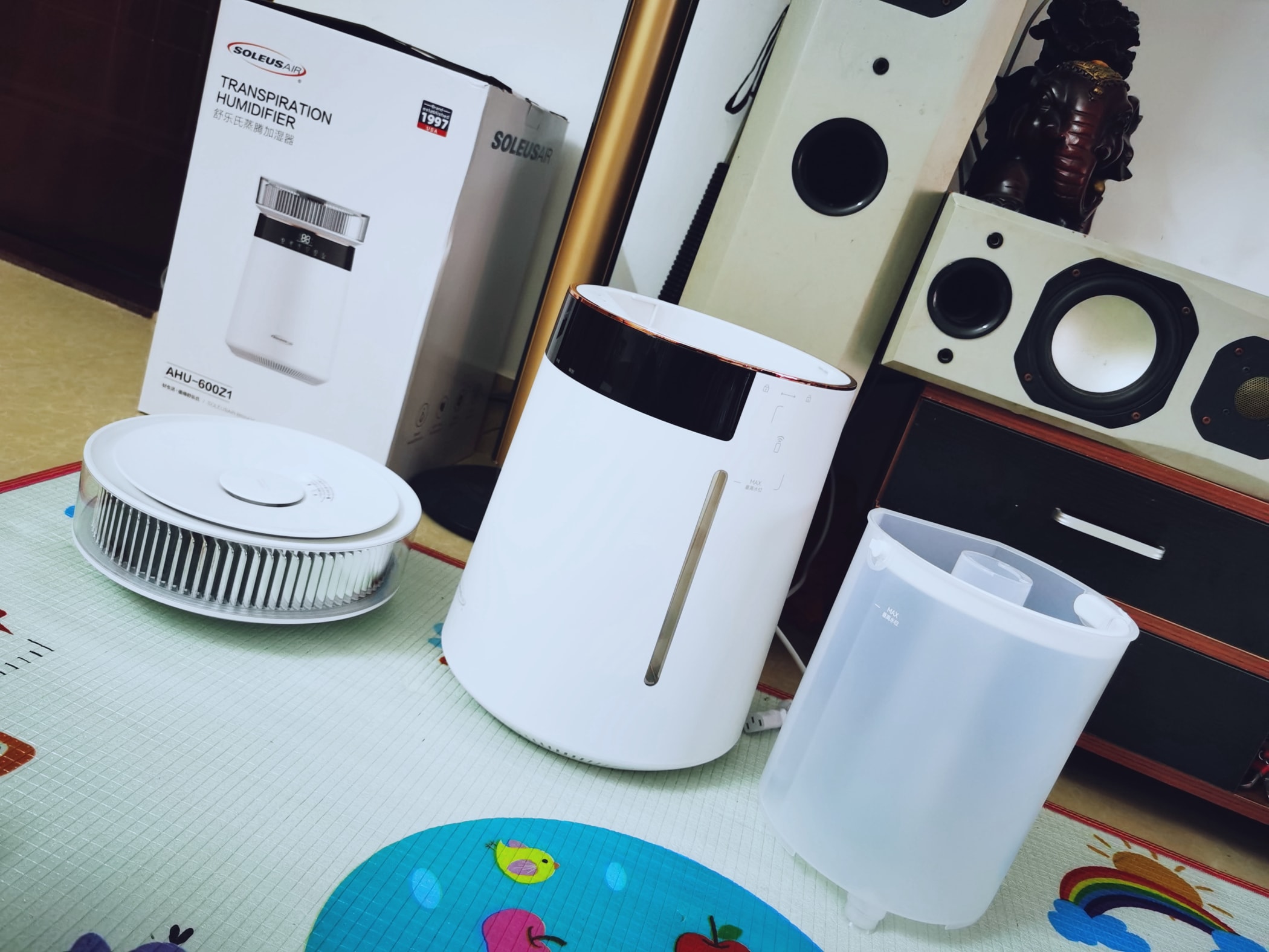 会喷热雾的加湿器？舒乐氏蒸腾加湿器开箱实测，暖凉两用太实用了