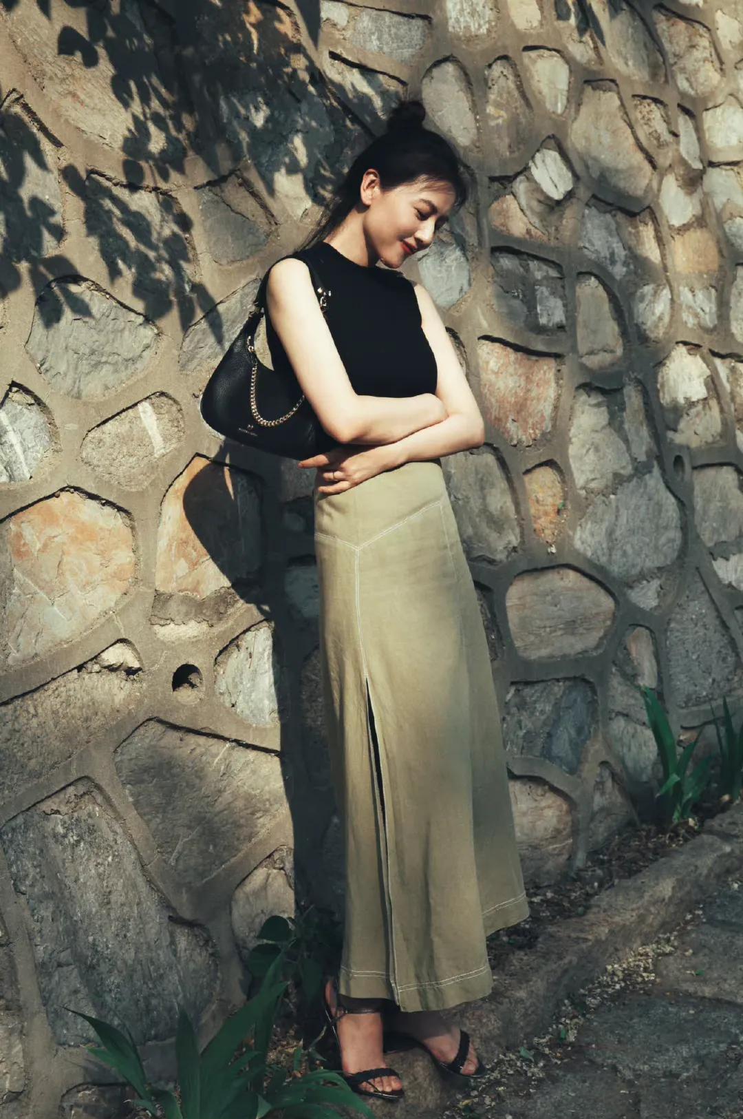 高圆圆近期穿搭