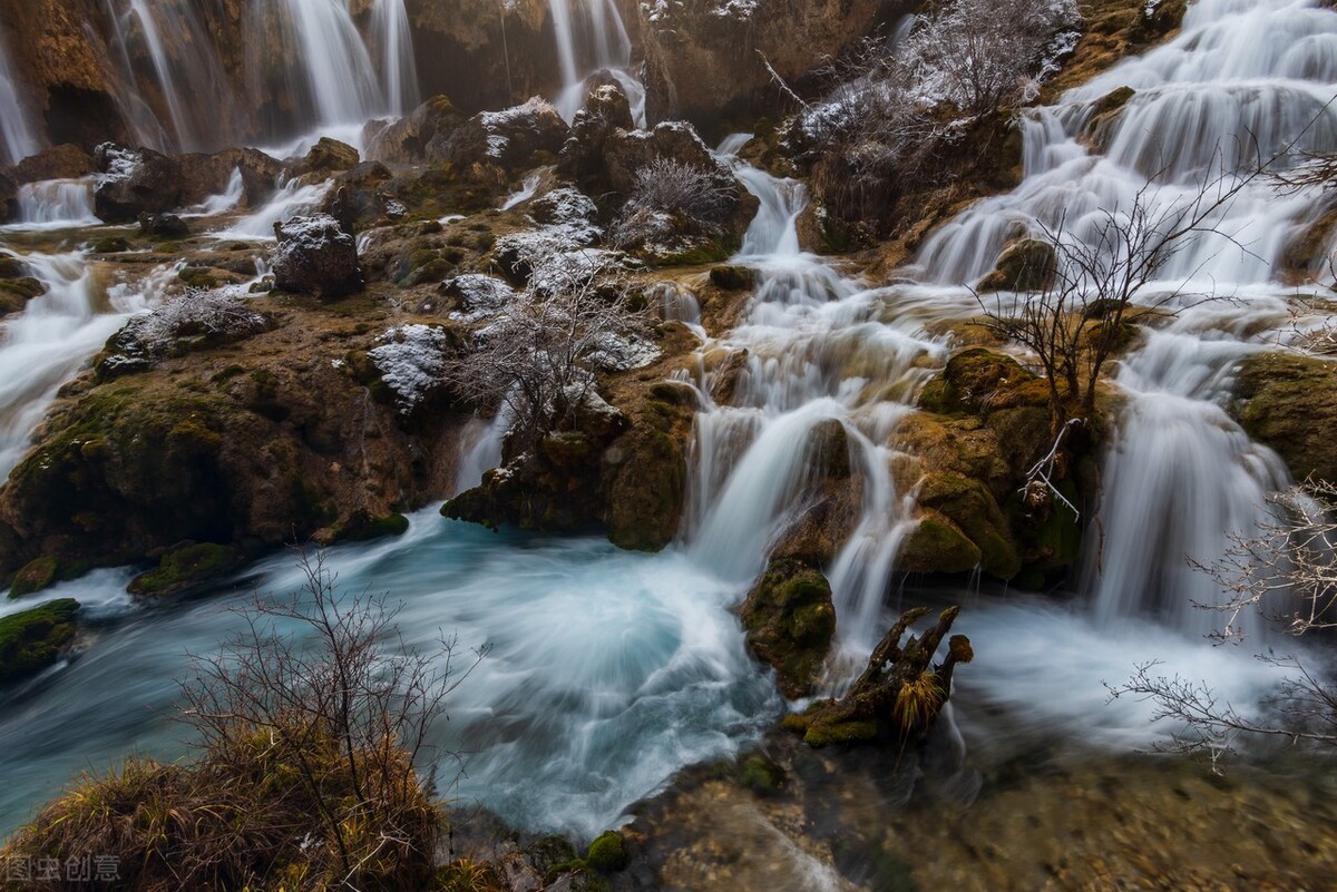 美丽的风景，高兴的心情