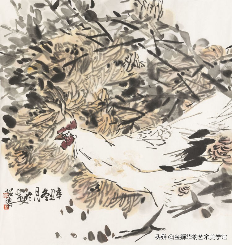 画家贺勇先生优秀作品（小品花间系列）欣赏系列《四》