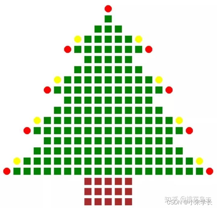 python畫圣誕樹「全網最全」