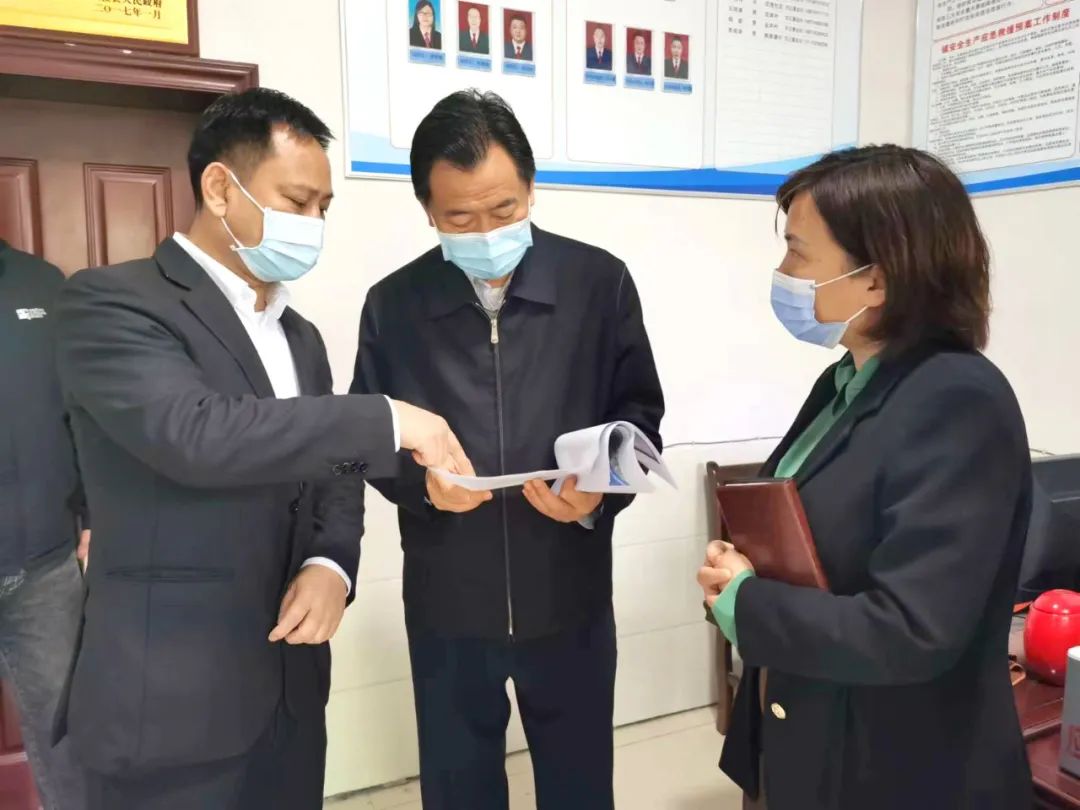 石希欣深入县市区督导安全生产工作
