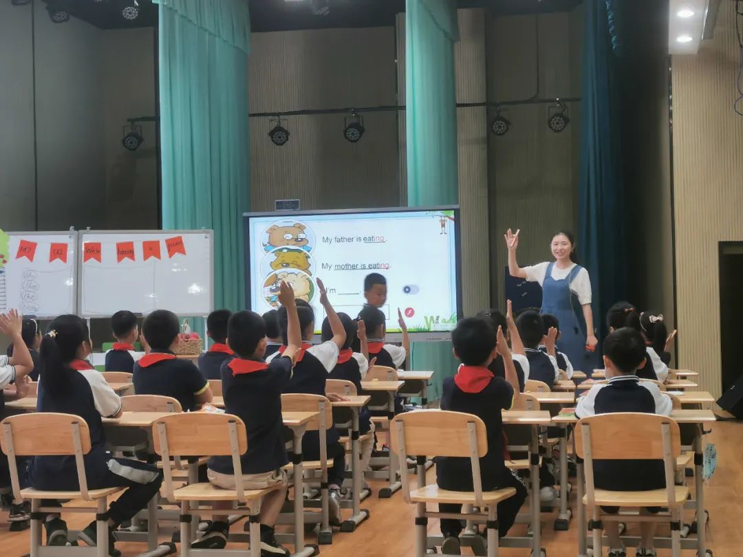 成都市双流区实验小学外国语学校开展小学英语一二年级教研活动