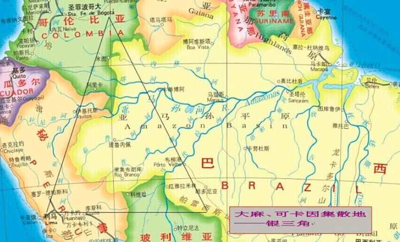 银三角是哪三个国家金三角银三角黑三角世界毒源介绍