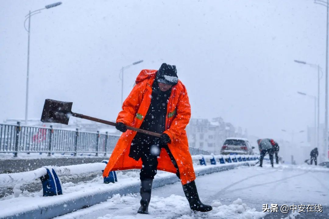 芜湖这场雪 下得太认真