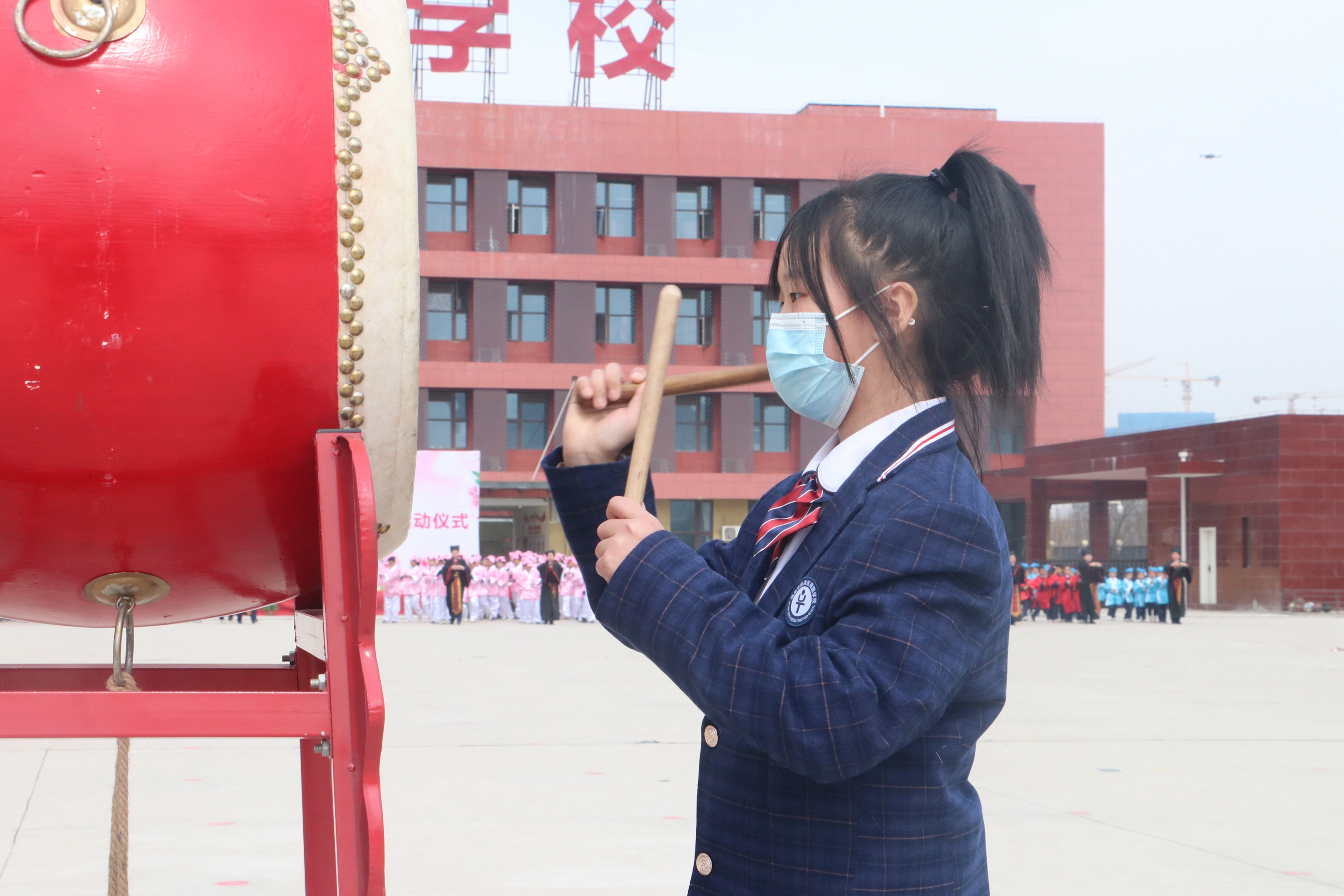 渭南桃园学校2022年春季开学典礼暨见贤节活动成功举办