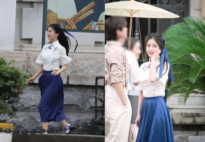 Angelababy的民国风打扮真的好漂亮啊！宛若天仙下凡