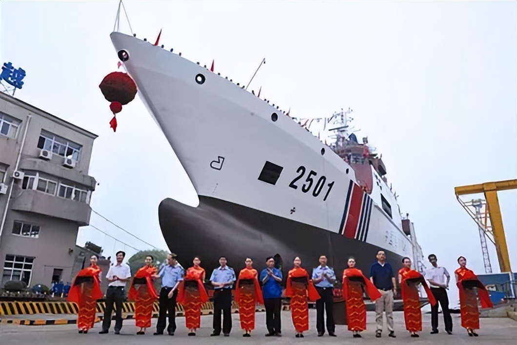 今年第六次，中国海警编队在我钓鱼岛领海内巡航