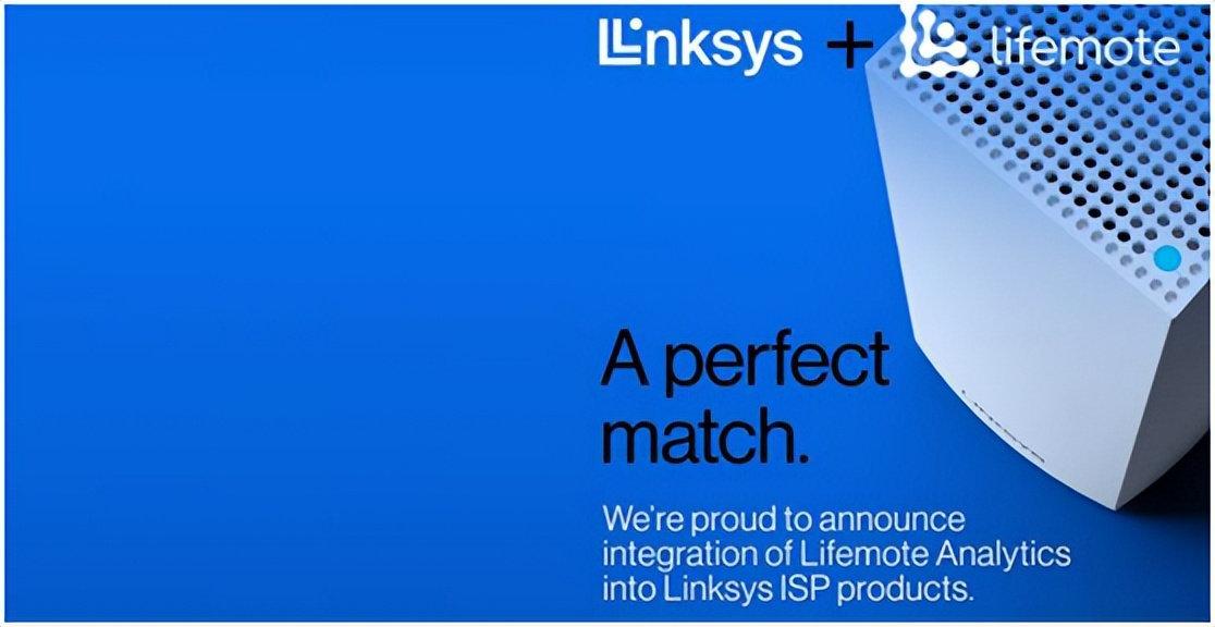 Lifemote与Linksys合作推出家庭WiFi连接端到端解决方案