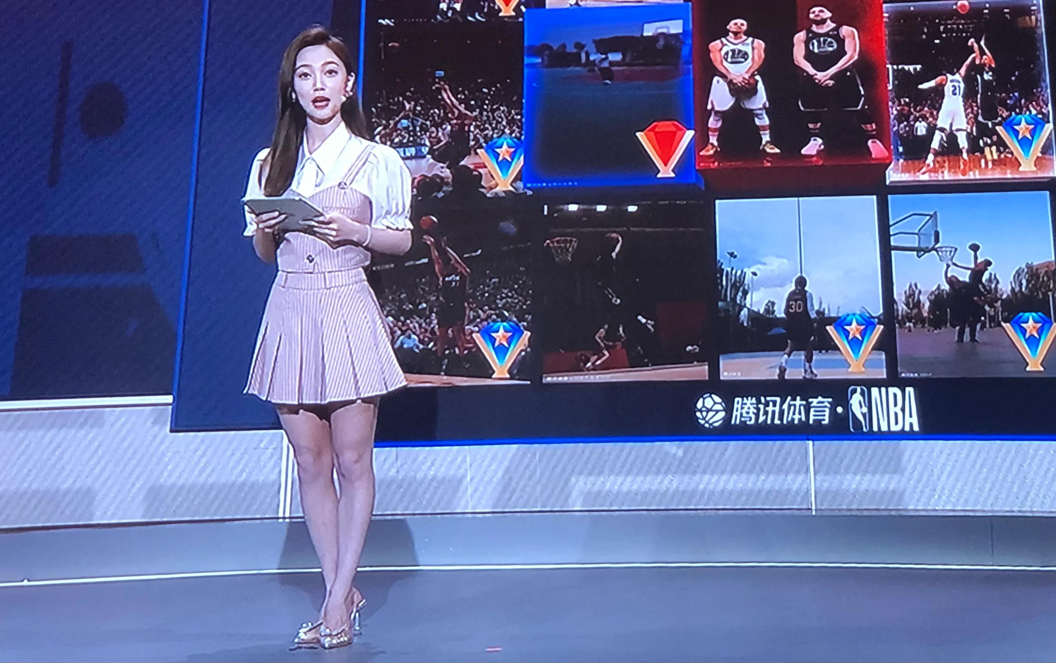 腾讯nba主播都有哪些(腾讯NBA最美6个女主播，六朵金花！央视要加油啊)