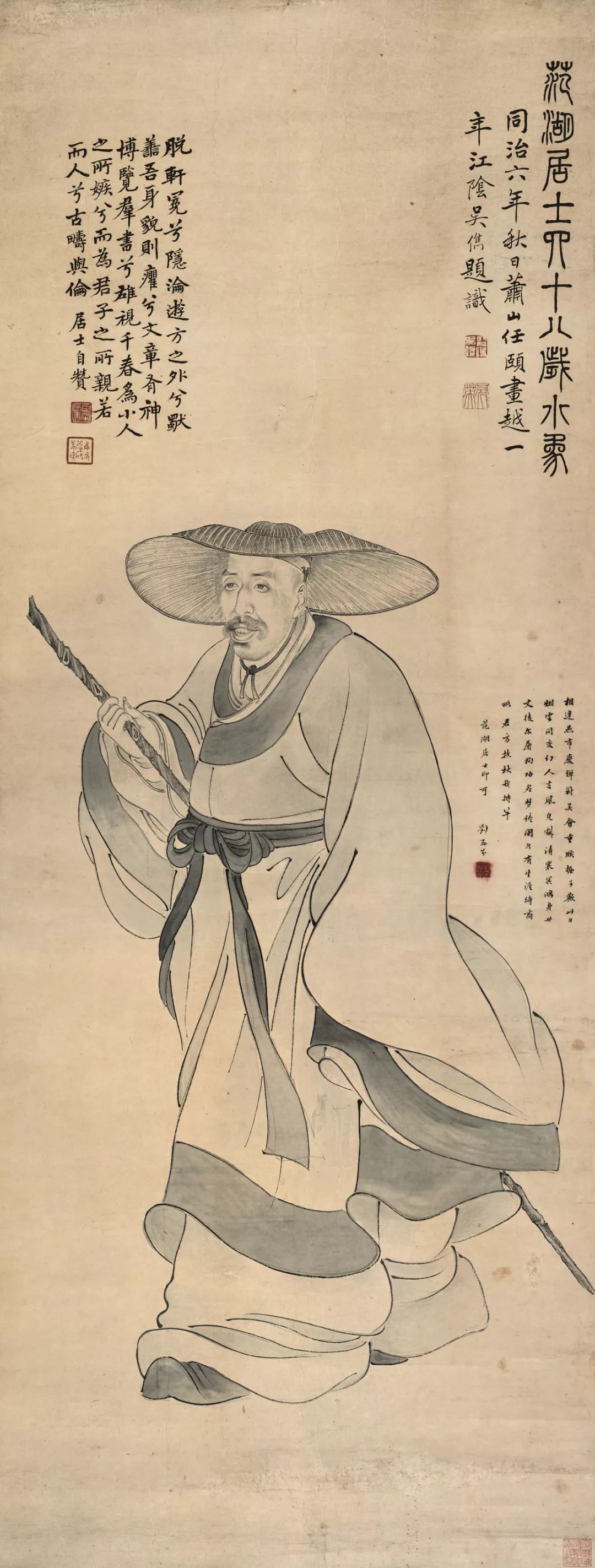 任伯年人物80幅，太齐全了