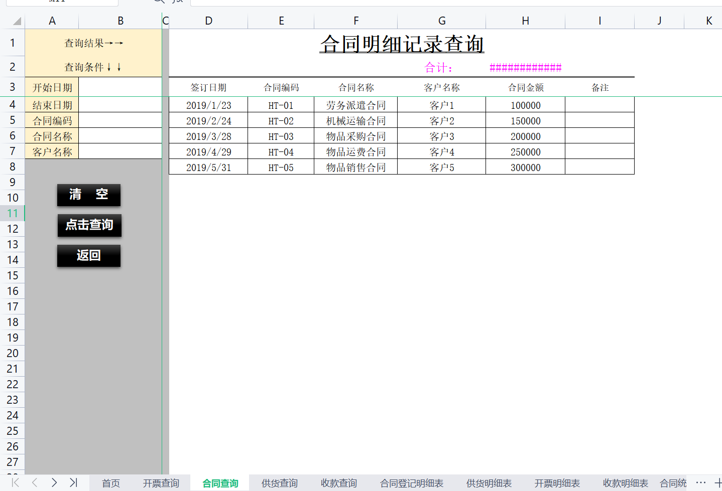刚入职的实习生会计，编制的合同发票系统，老板看完直呼：真优秀