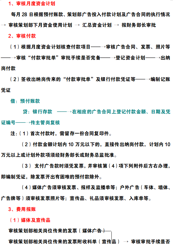 作为财务人员，连各岗位工作流程都不知道，你还指望什么升职加薪