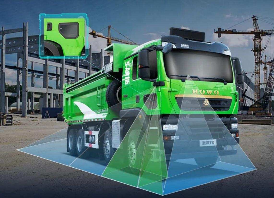 中国重汽第四代豪沃TX自动挡渣土车 开启智慧城建新革命