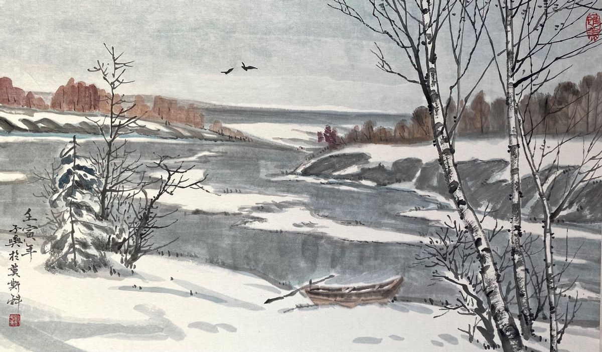 “思考自然之美”开展，刘子舆走进俄罗斯国家科学院“大师课堂”