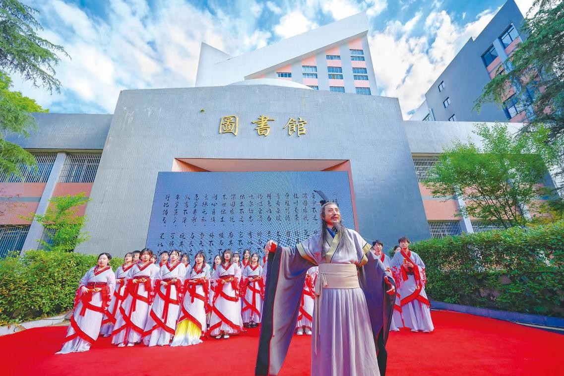 国潮文化yyds！三峡职院开办为期一个月的国潮系列青春校园活动