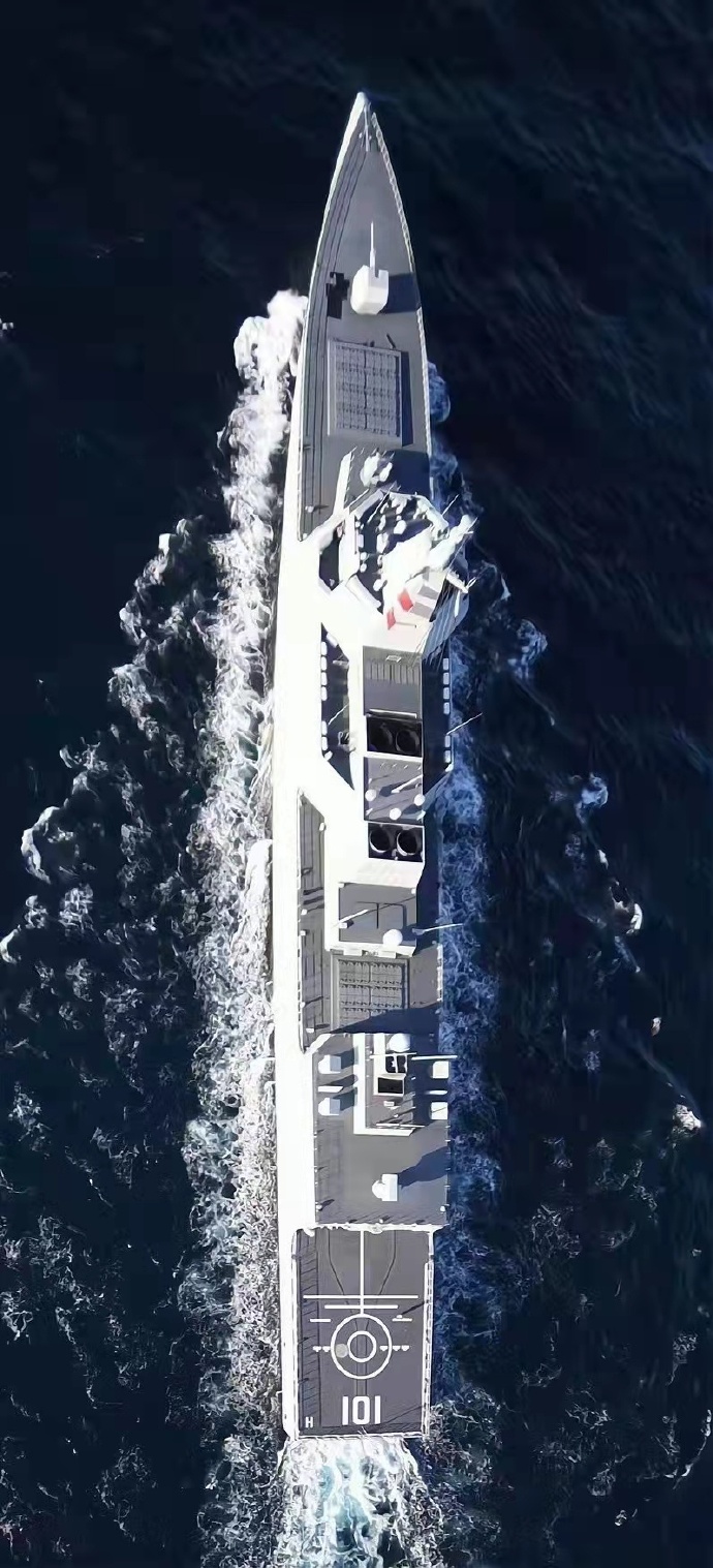 �ж��������������ĶԱȣ�055�����������ڱ뺷�������Ѻ�����Ľ