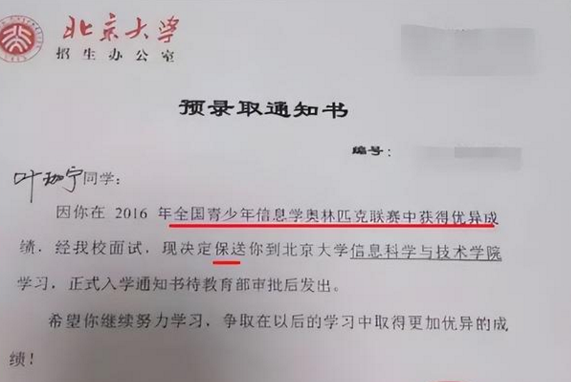 “第2个韦东奕”出现了？北大自愿降200分录取他，难得一遇天才