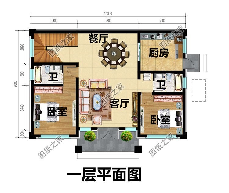 四套农村二层自建房设计，每款都是经典中的经典，让人过目不忘
