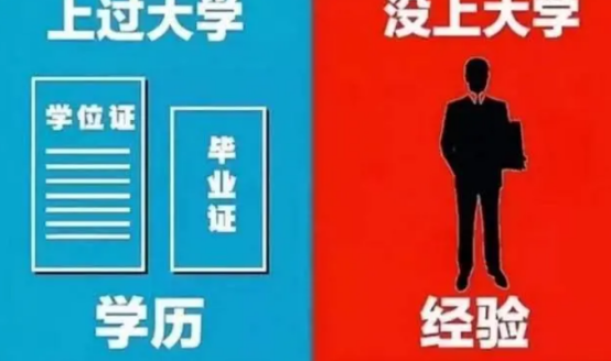 “上过大学”和“没上过大学”差在哪里？五张图一对比，恍然大悟