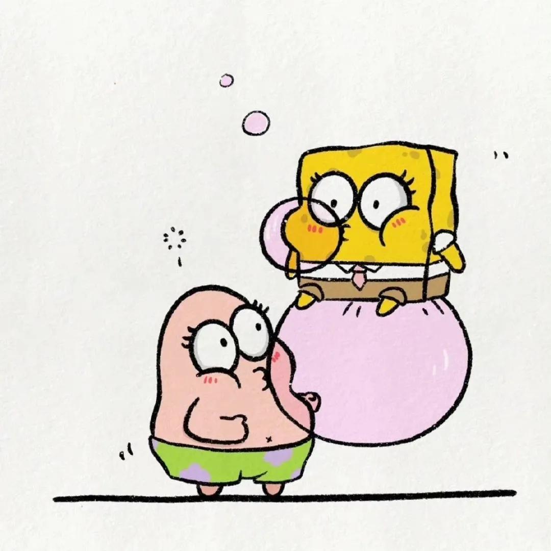 头像:海绵宝宝派大星的友谊