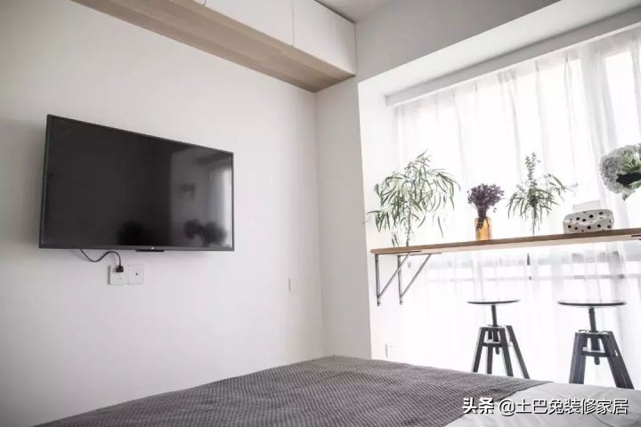 37㎡超小户型，住下“一家五口”再带一个小花园