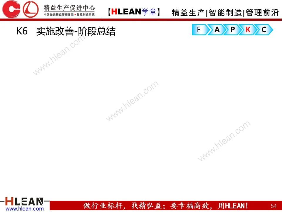 「精益學堂」精益改善FAPKC報告模板分享
