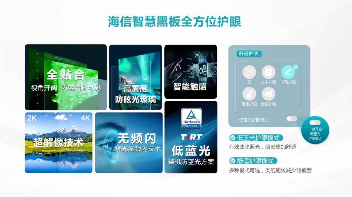 海信连发三款智慧教育新品，六大护眼技术加持