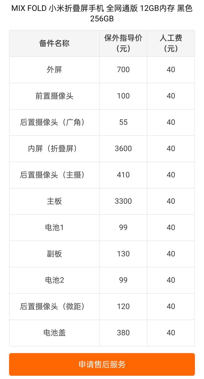 摔坏折叠屏内屏约等于丢一部5000元的旗舰机！折叠屏维修价格一览