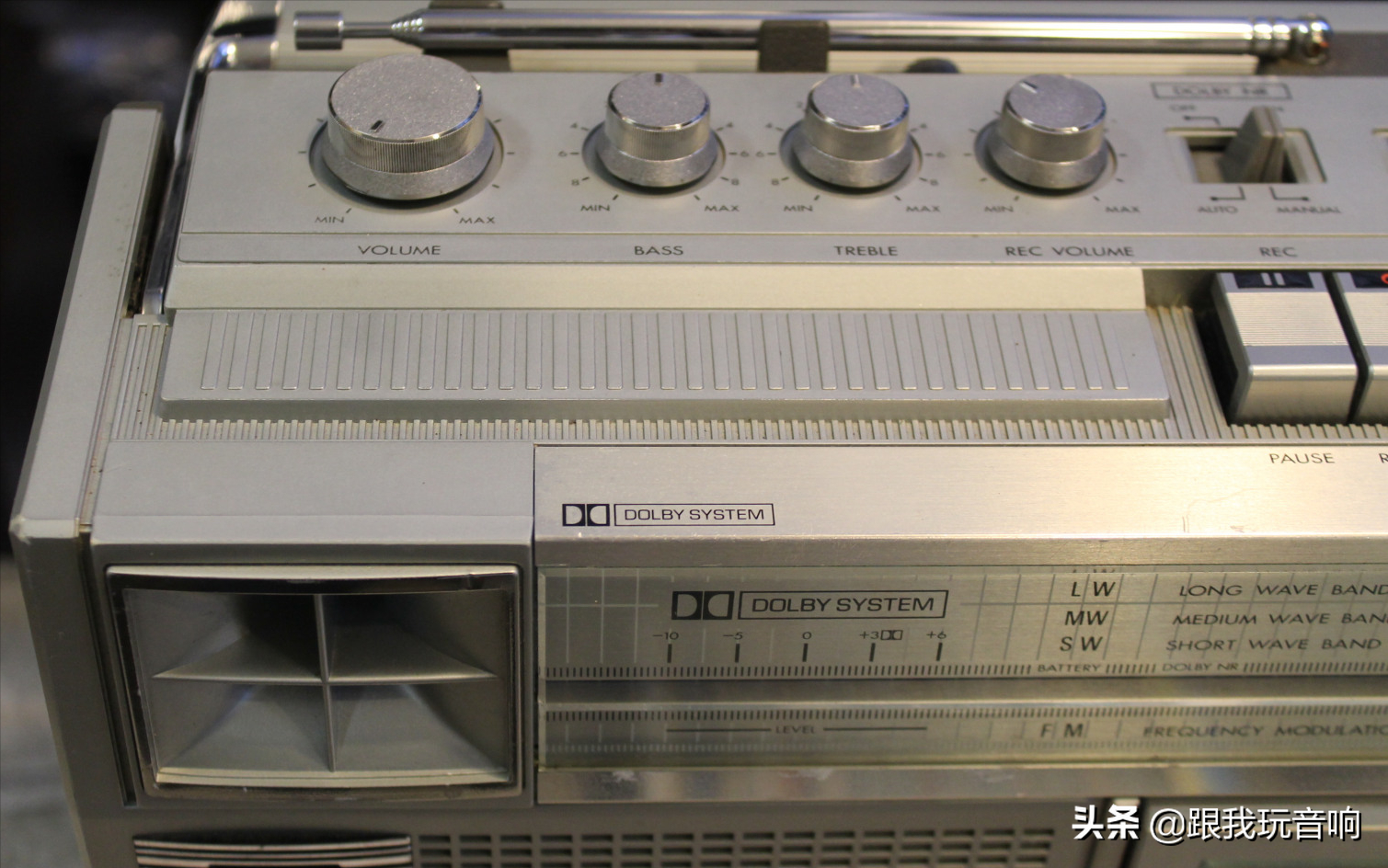 JVC RC-656LB 便携式立体声收录机 (1980年生产)
