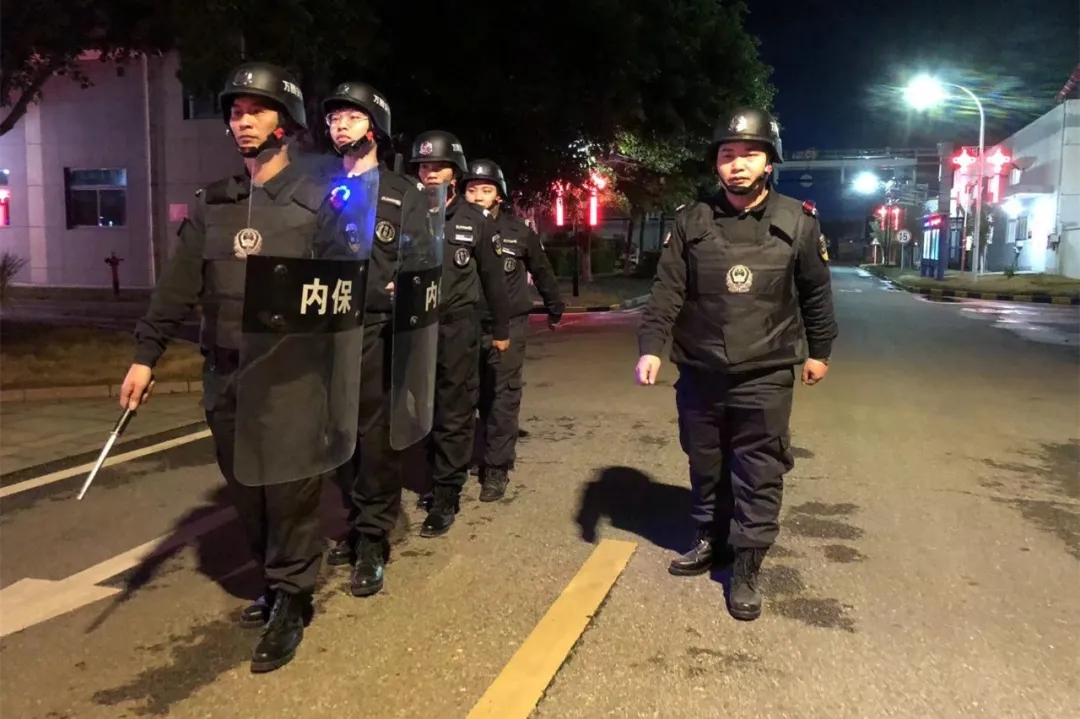 除夕，万腾保安安全守护万家灯火
