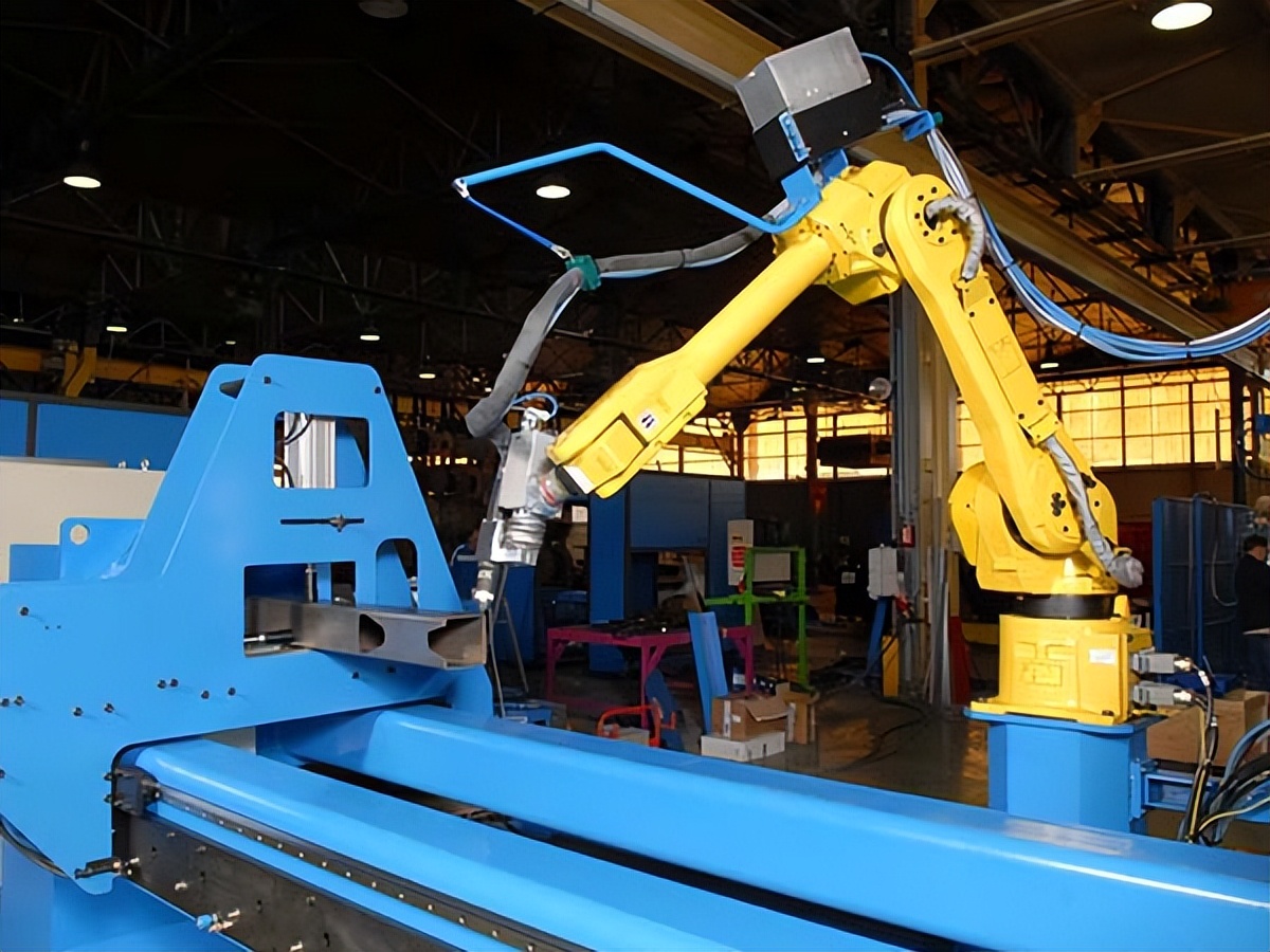 工业机器人焊接工作站的结构组成