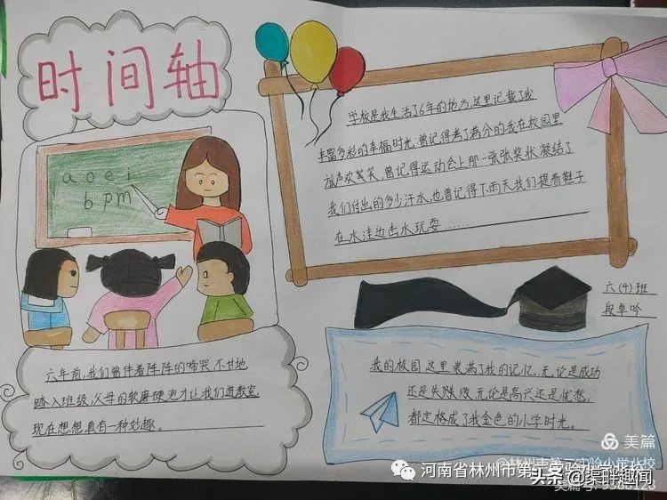 二实小北校：作业展示｜手绘童年 快乐成长