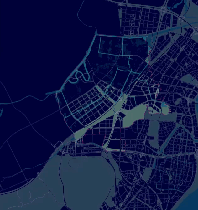 基础设施织就城市基底，一条紫玉涟串起最美盘城