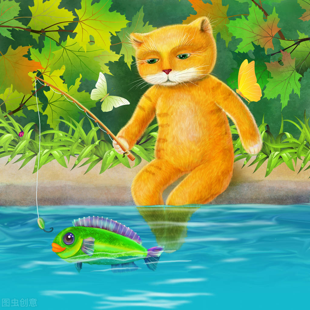 小猫钓鱼读后感50字(小猫钓鱼读后感100字) _晶羽文学网