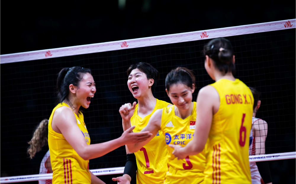 中国女排0(3-0！中国女排势如破竹，世界联赛再创佳绩，袁志指挥完胜比利时)