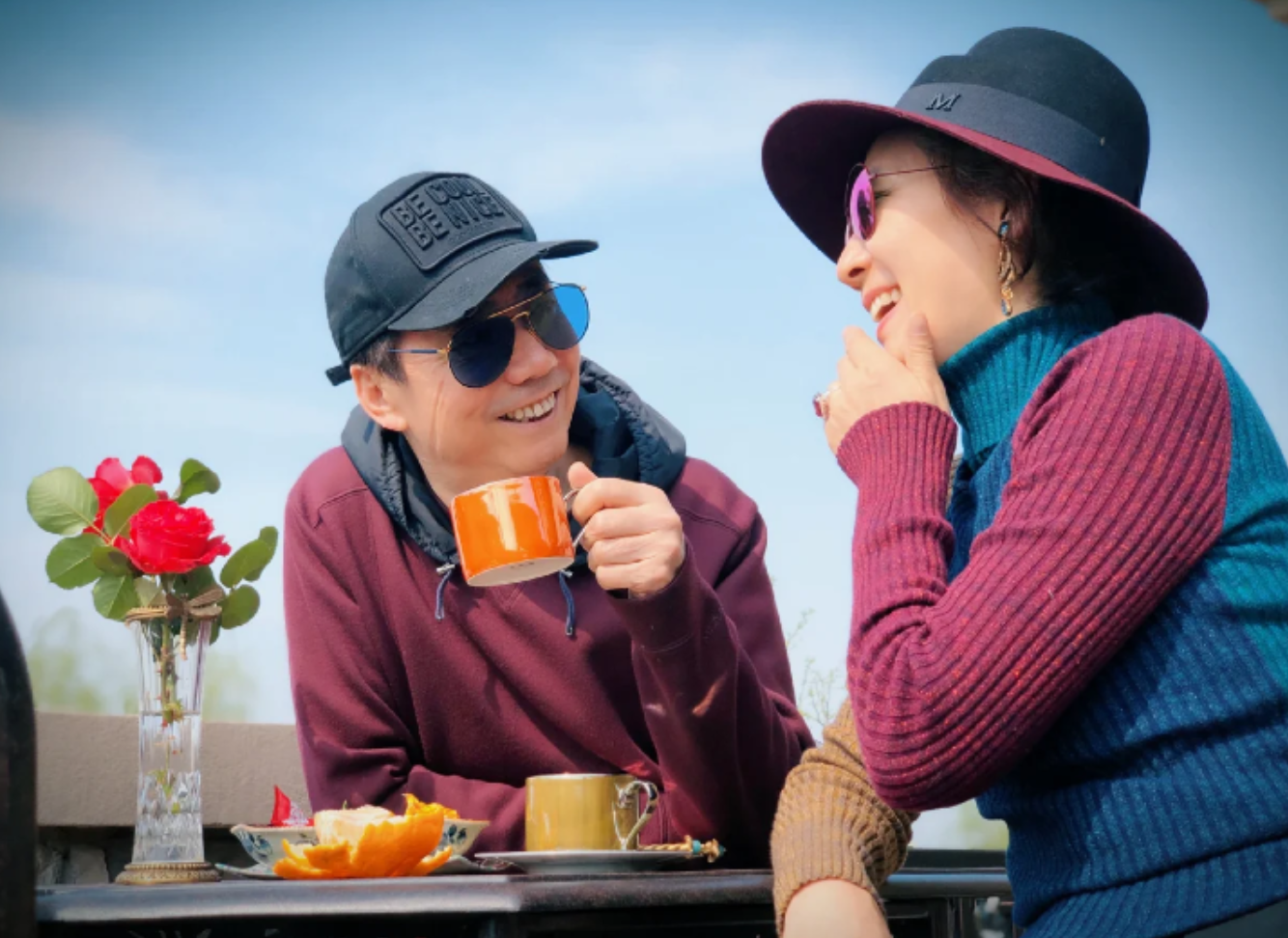 范明妻子厉玲，二婚带子嫁范明，婚后生一女，一家四口幸福有滋味